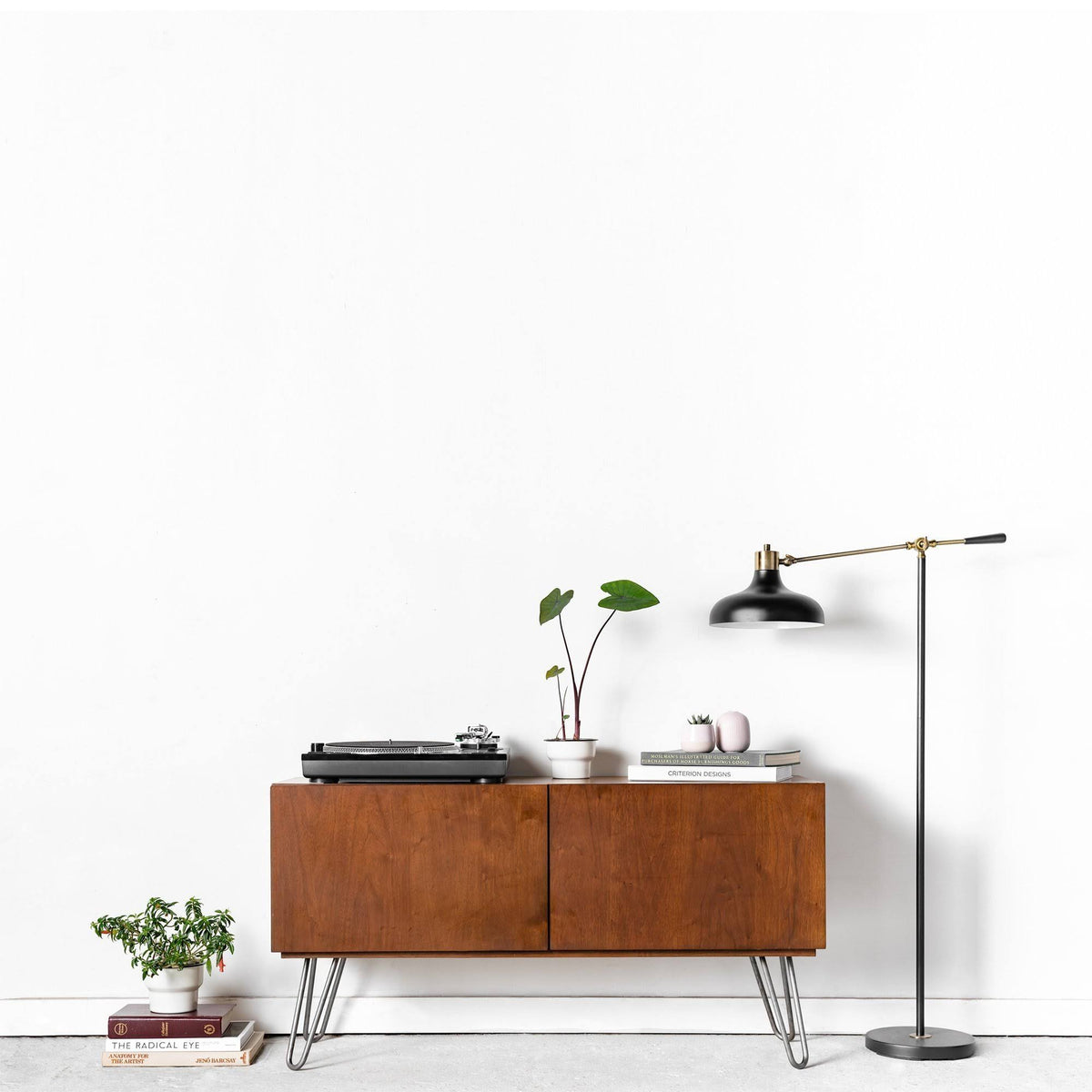 Hairpin Legs Set of 4, Raw Steel I192561