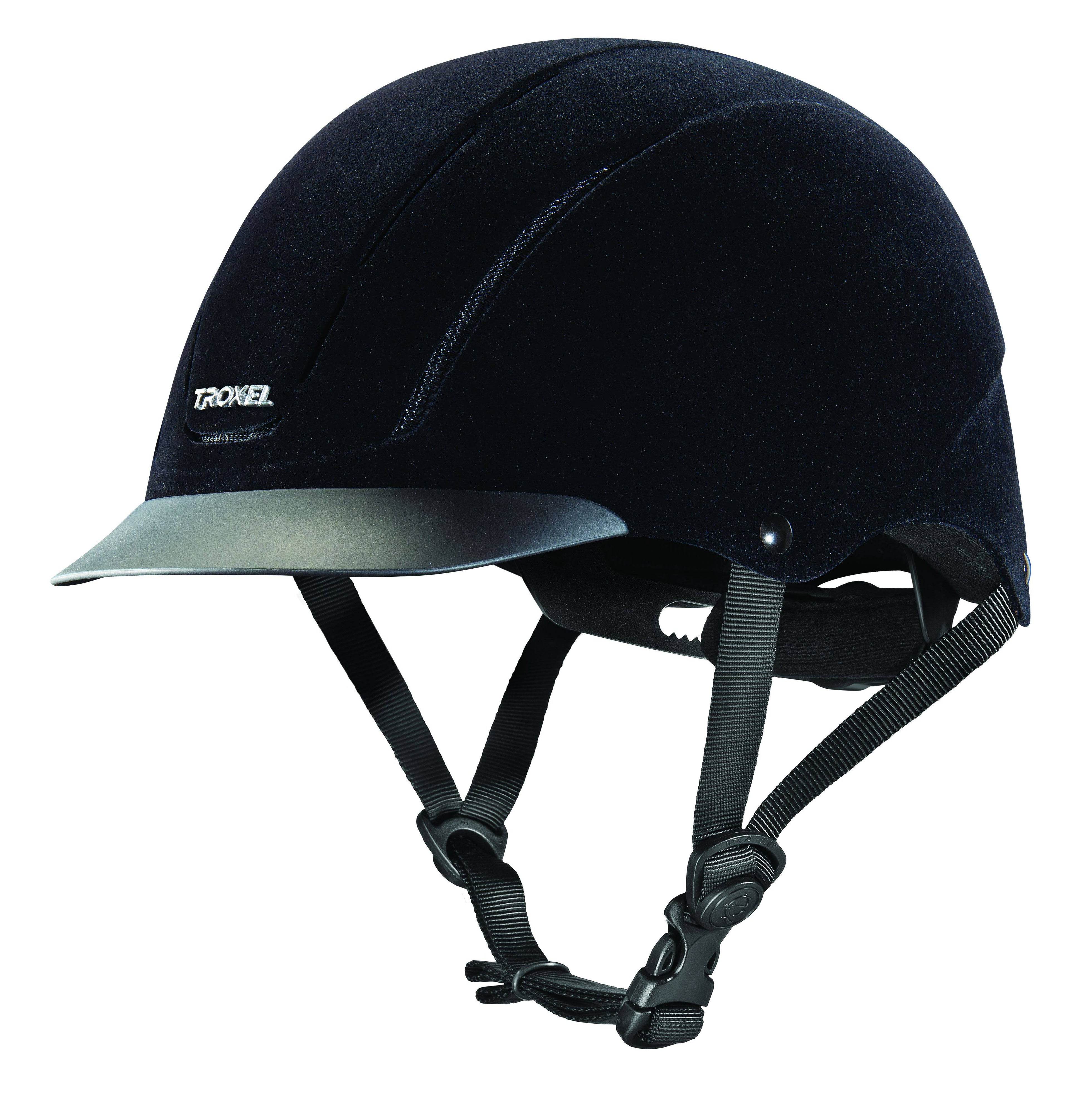 Black Velveteen Helmet A6600