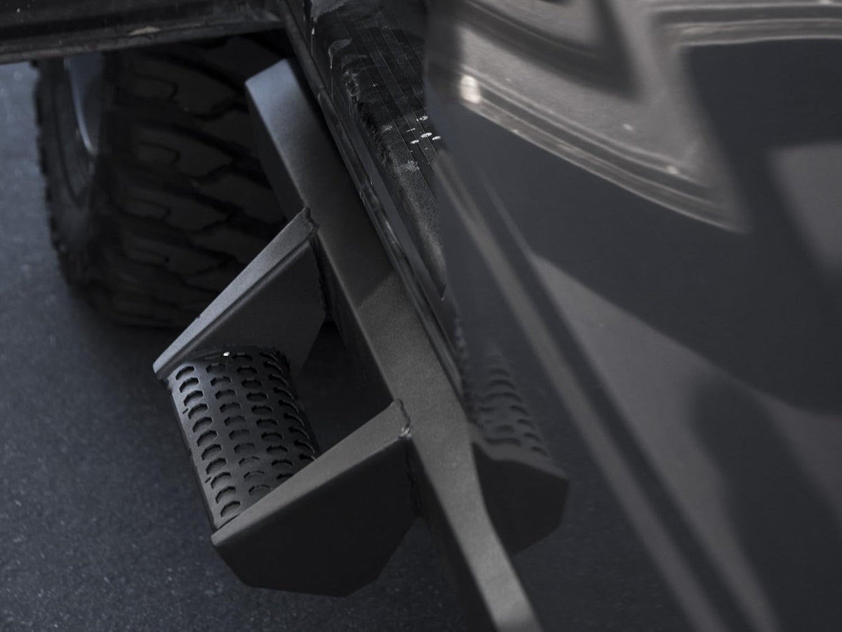 Matte Black Drop Step Bars D264219