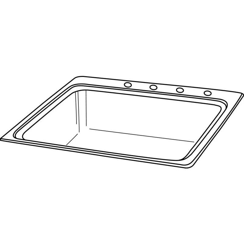 Stainless Steel Kitchen Sink B798642