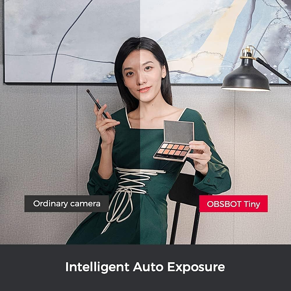 1080p PTZ Webcam with AI Framing and Gesture Control J79136