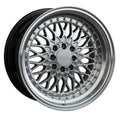18x9 32et 73.1mm Hyper Silver Wheel N278