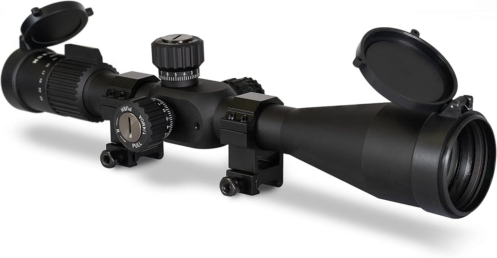 5-25x50 First Focal Plane Rifle Scope with Illuminated MOA Reticle D107