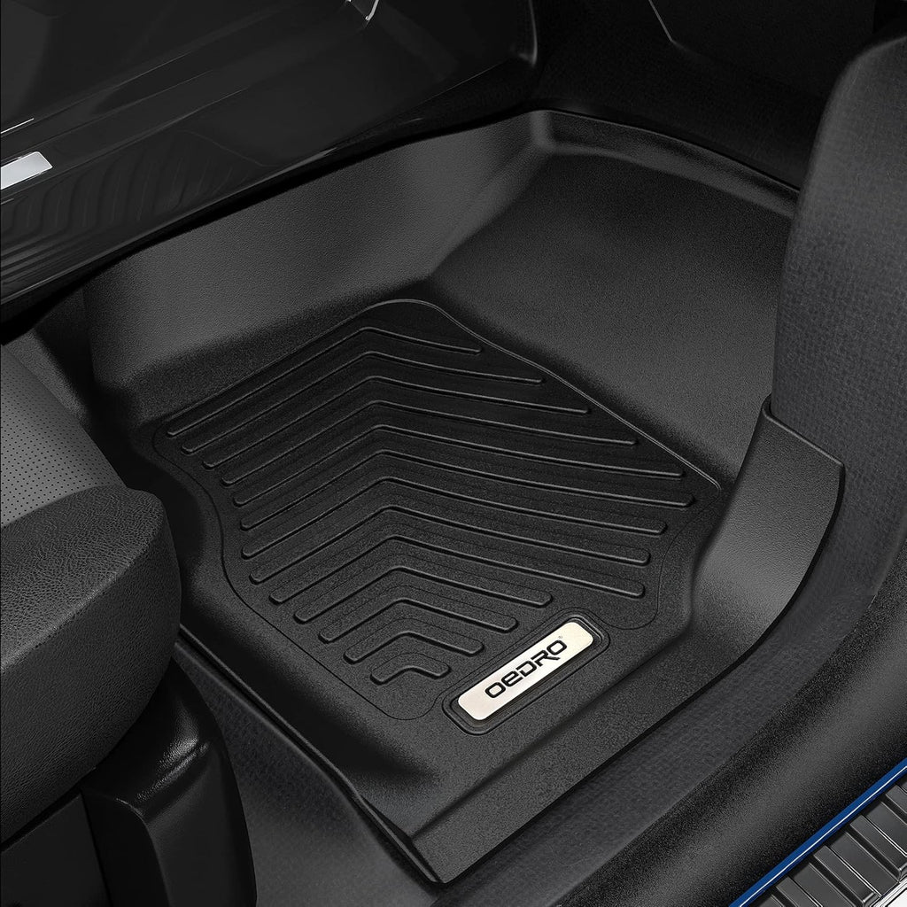 Black TPE Floor Mats for Dodge Ram 1500 Crew Cab P906482