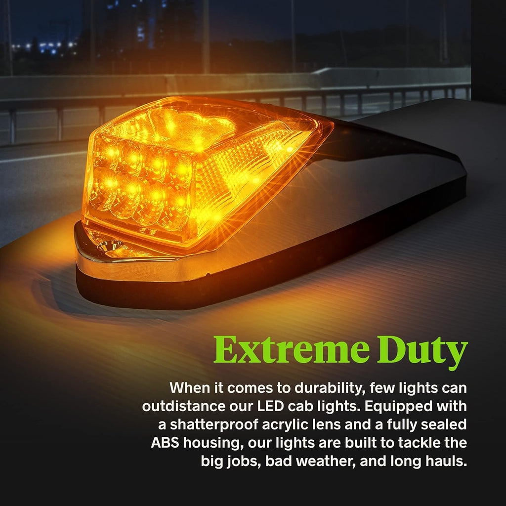 Amber LED Cab Marker Lights Kit for Semi Truck R69449