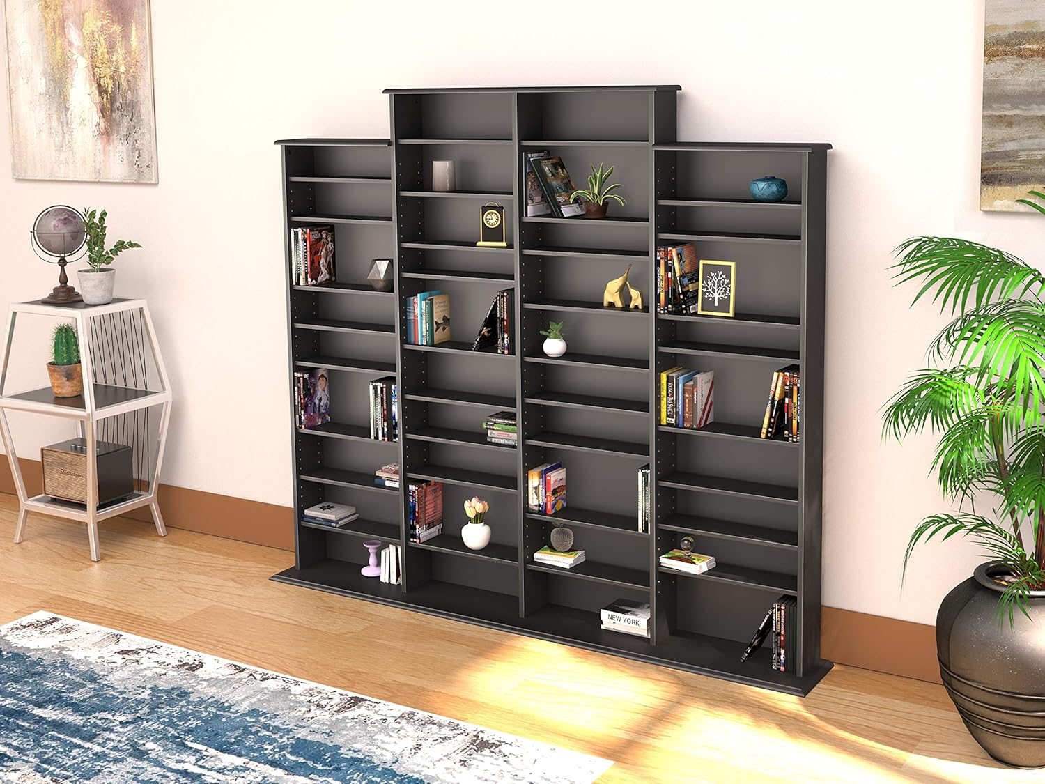 Black Wall Storage Cabinet H536