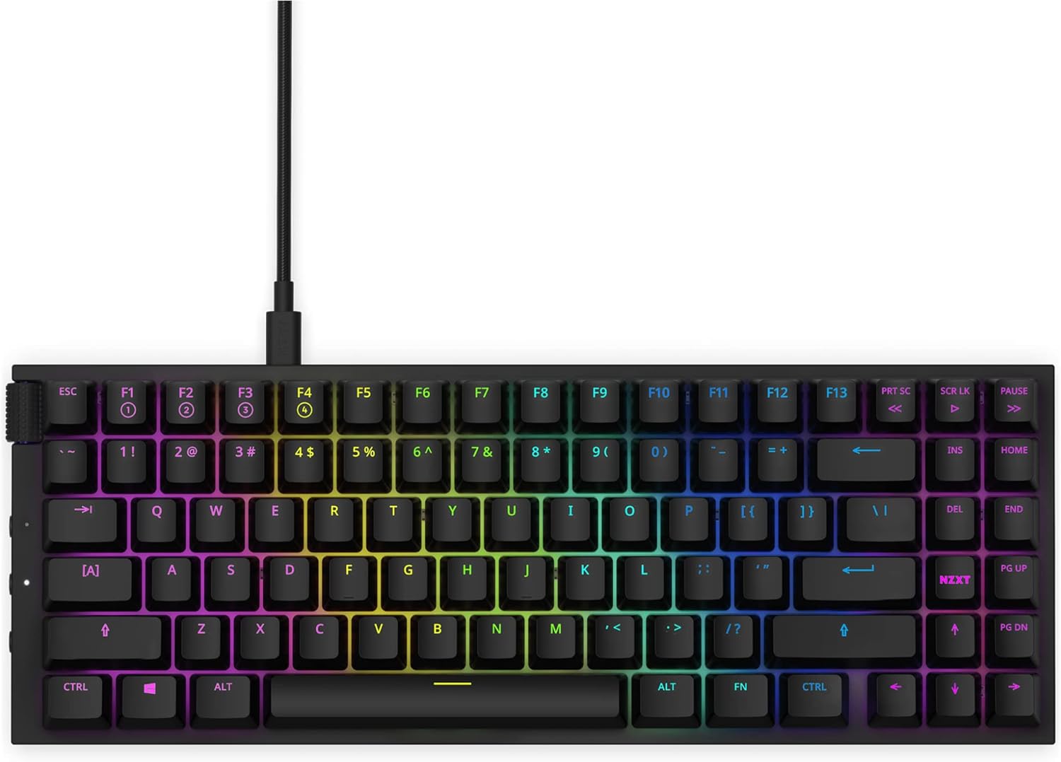 Black Mechanical Keyboard with Hot Swappable Switches K951