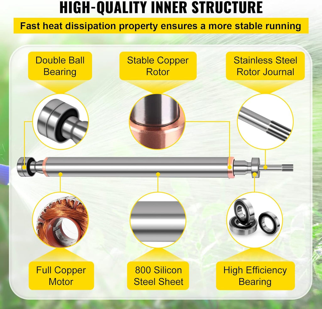 1.5 hp 220V 50 Hz Stainless Steel Submersible Pump B6418