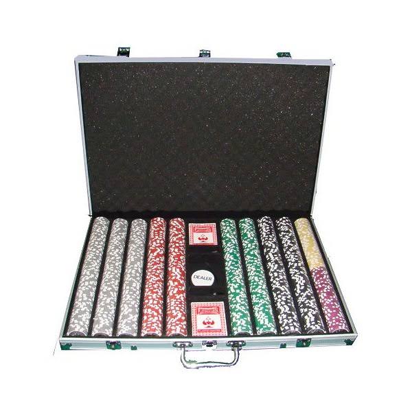 14g Poker Chip Set in Aluminum Carry Case F859023