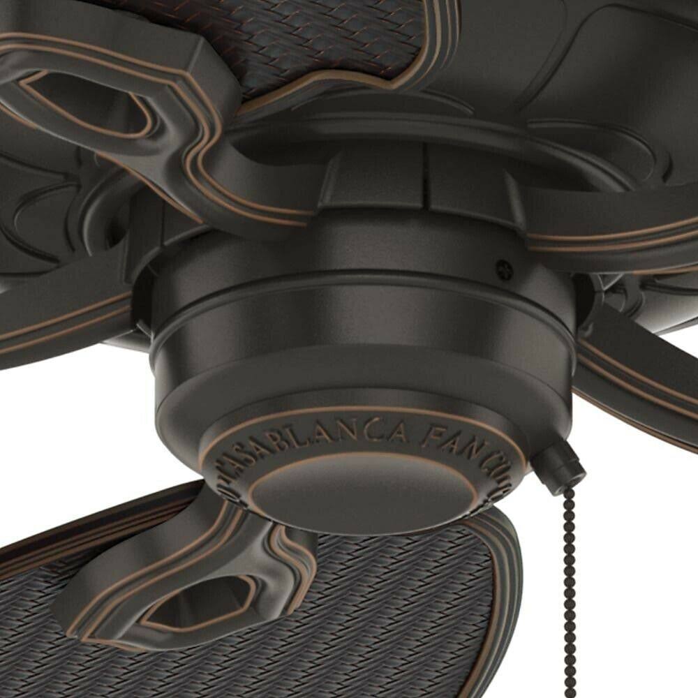 54 in. Charthouse Onyx Bengal Ceiling Fan R6373