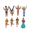 8Pcs Mini Simulated People Dollhouse Pendant Decor C32478