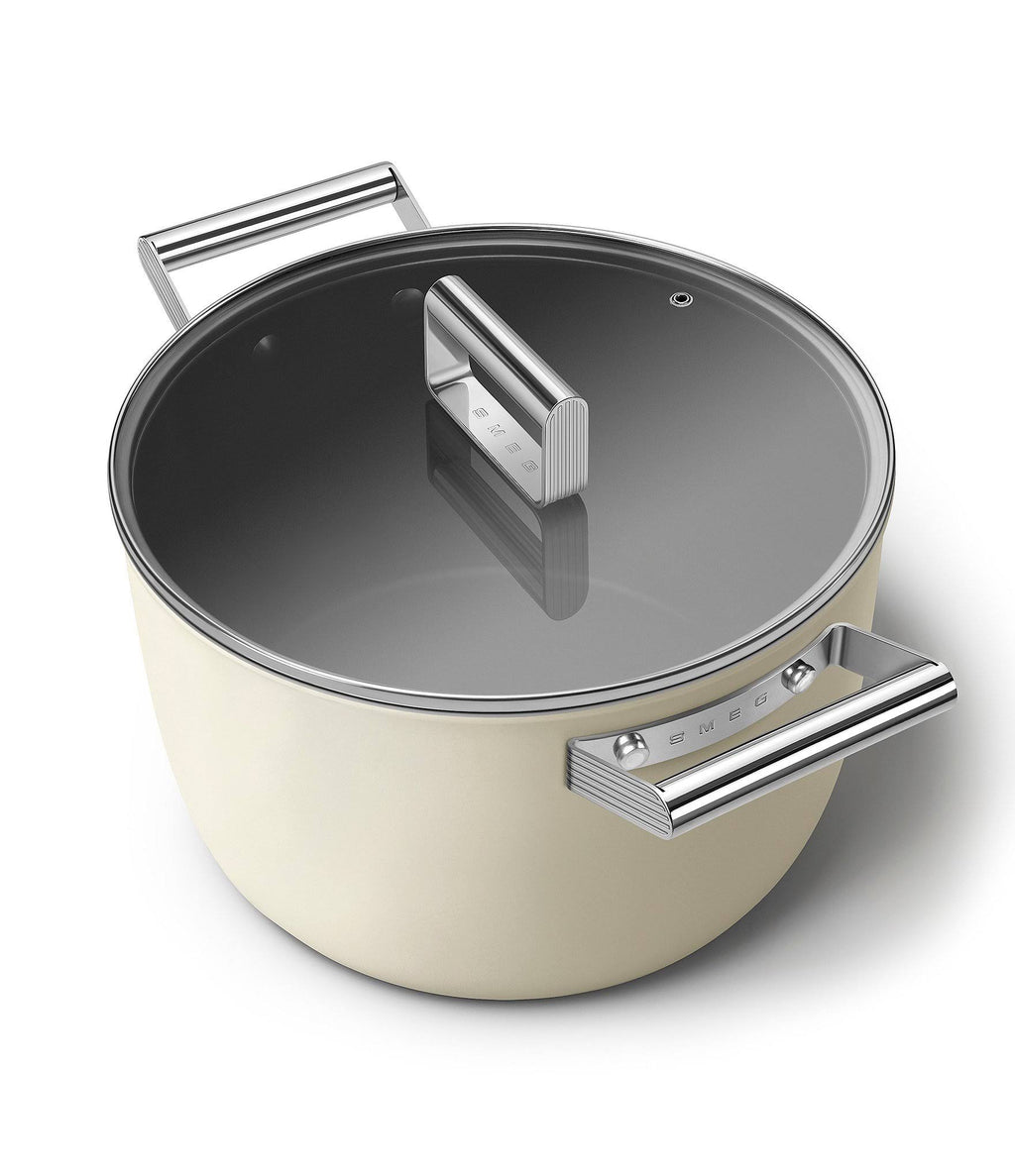 Cream 8-Quart Casserole Dish with Lid R5318