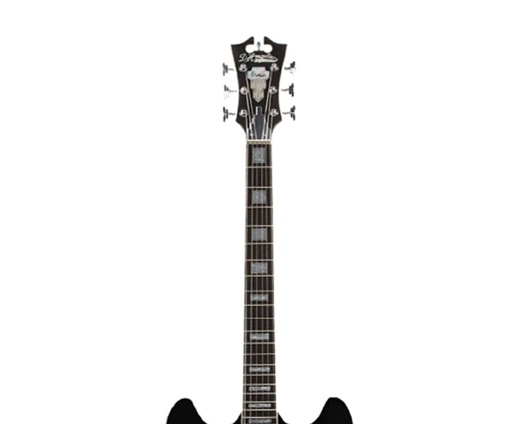 Black Semi-Hollowbody Electric Guitar X544