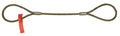 38EEX19 Wire Rope Sling, 19 ft L, Vert Cap 2800 lb O91038