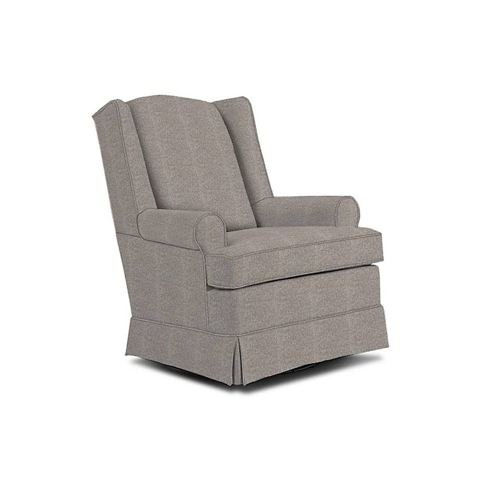 Stone Grey Swivel Glider Chair H510