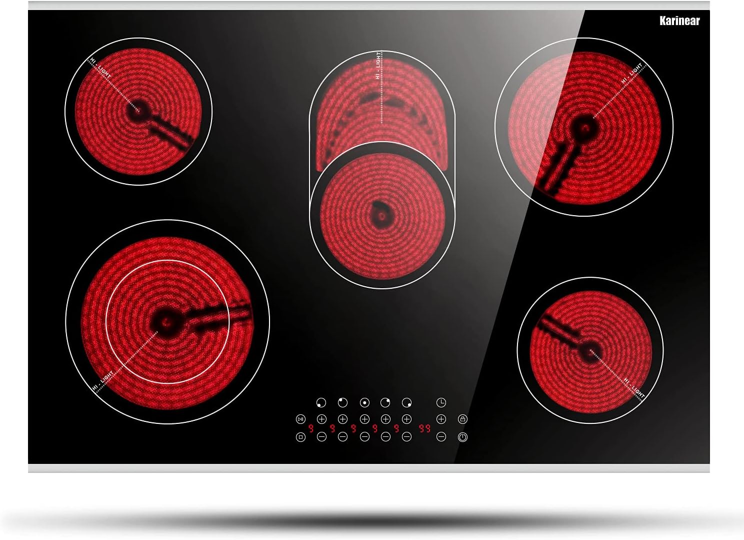 4 Burner Electric Radiant Cooktop A16104