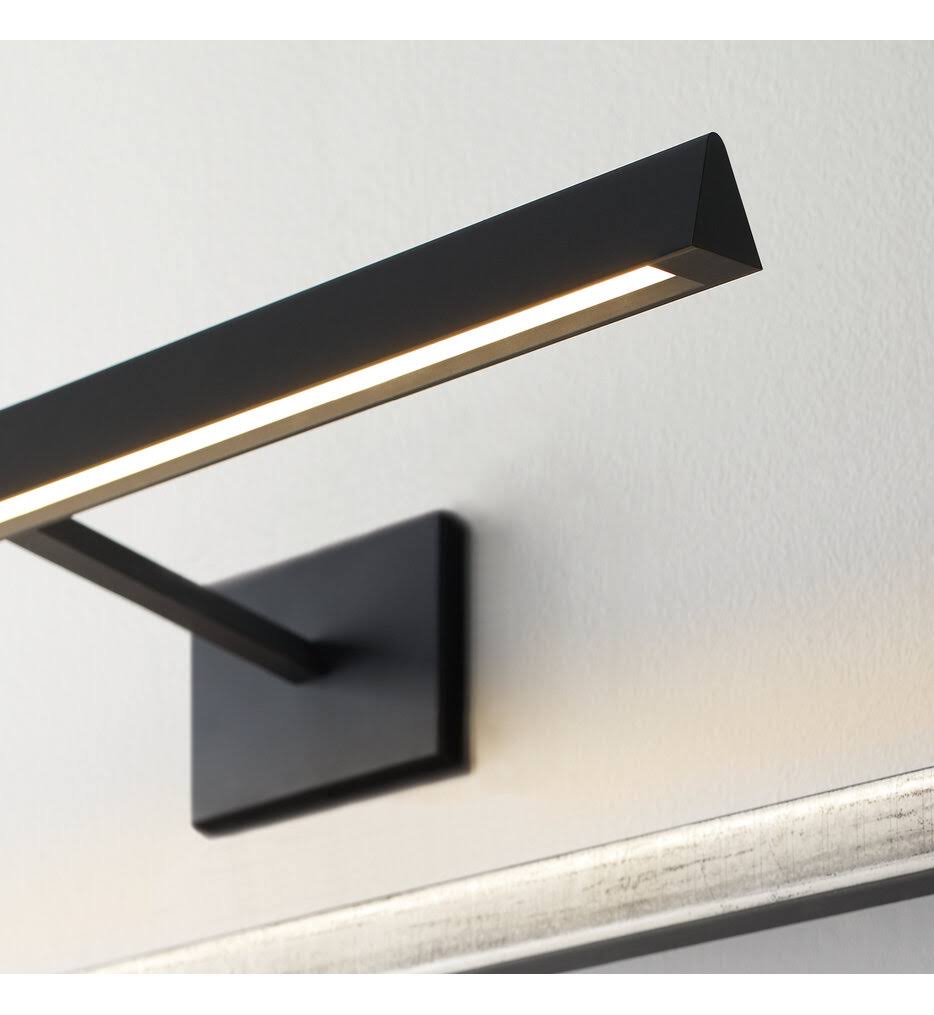Nightshade Black LED Picture Light T2090