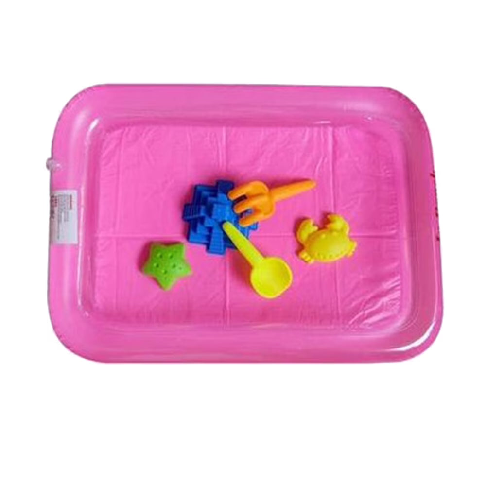 Pink Inflatable Sand Toy Tray R72585
