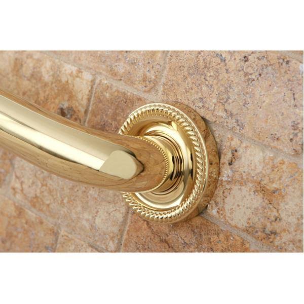 Polished Chrome 24x22 Grab Bar L543