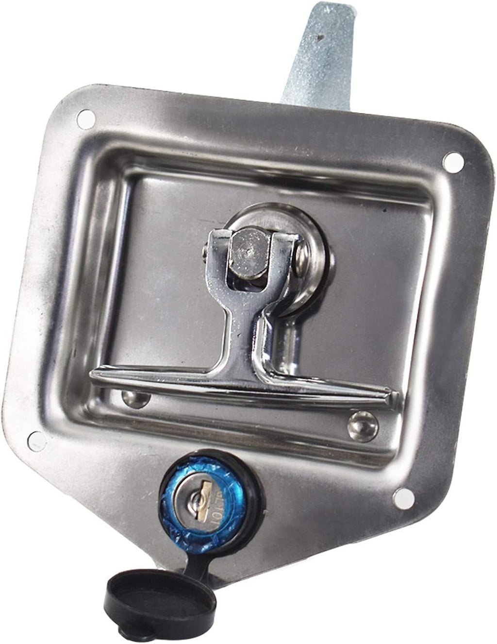 4 x Trailer Door Latch with Gasket T-Handle Latch with Keys 304 Stainless Steel Pack of 2 P5904