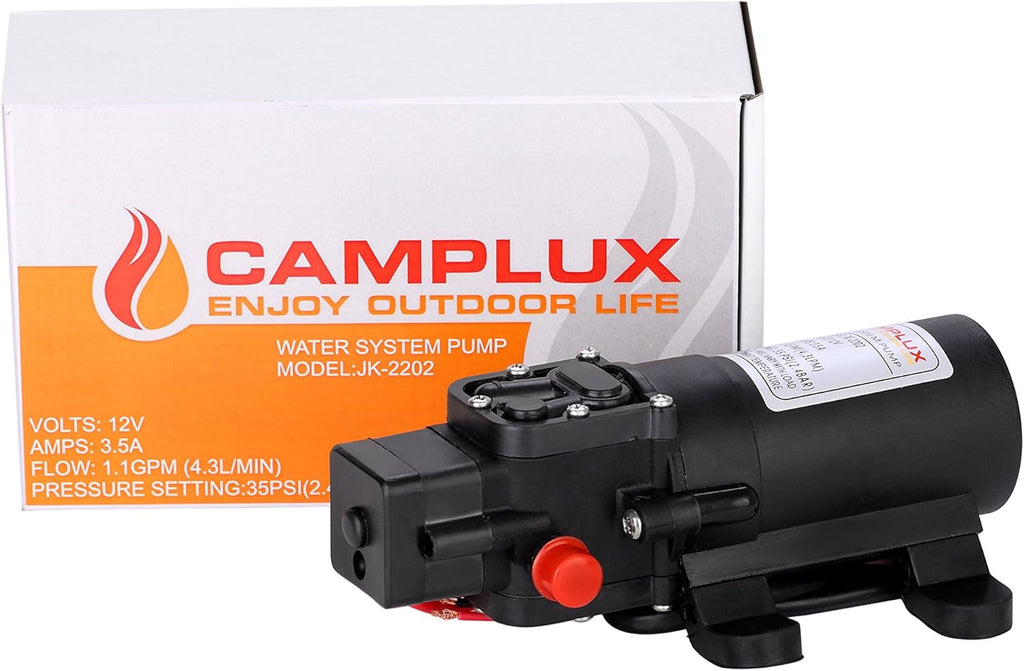 12V 35PSI DC 1.2GPM 4.3LPM Diaphragm Water Pump Pack of 2 C948