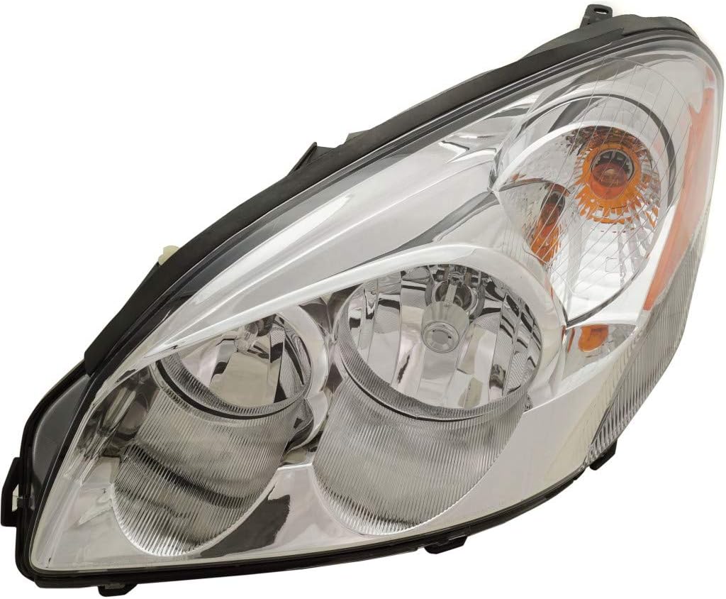 Pair Headlight for Buick Lucerne 2009 2010 2011 with Bulbs C495