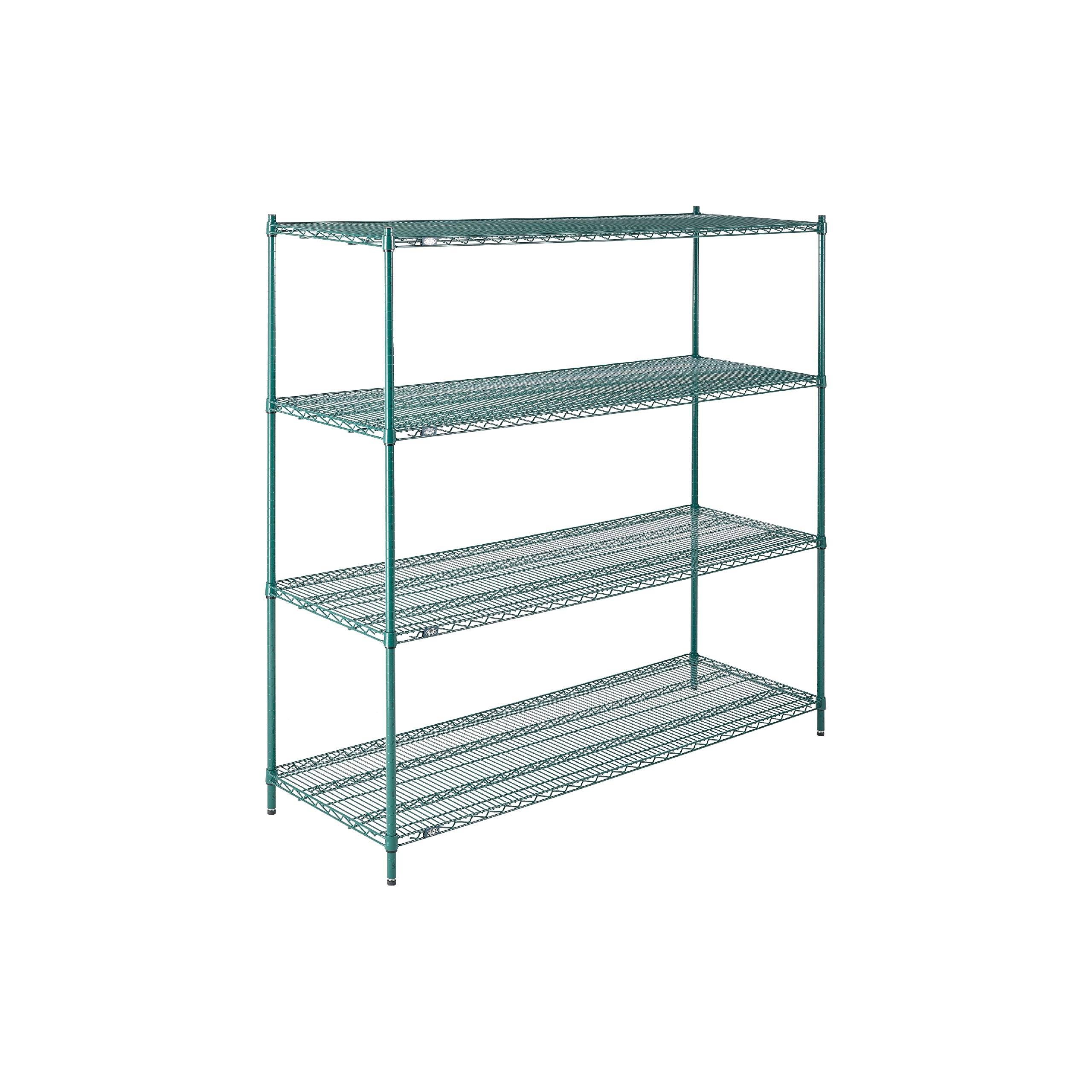 Poly-Green Wire Shelving Starter I7981