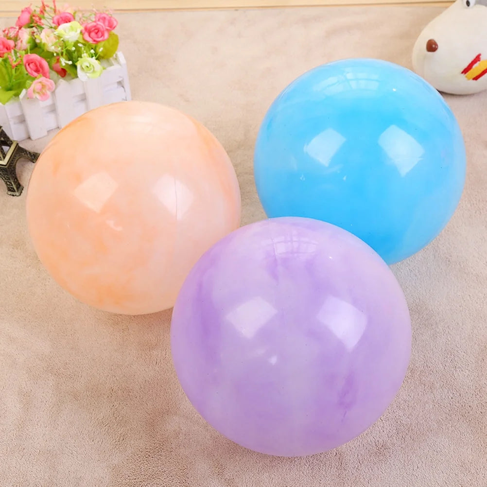 5pcs Plastic Bouncy Rubber Balls Z53136