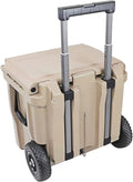 45 Quart Towable Roto Molded Ice Chest Cooler With Wheels Y195