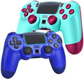 2 Pack Wireless Game Controller for PS4 (Green Yellow) N2399