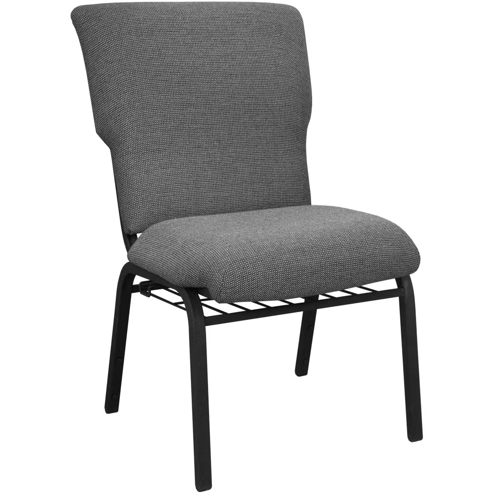 Black Marble Church Chair - 21 in. Wide A92053