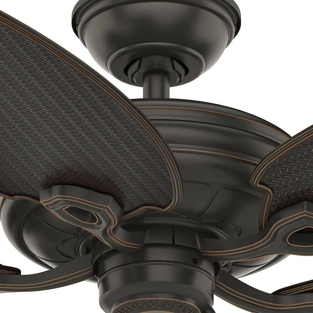 54 in. Charthouse Onyx Bengal Ceiling Fan R6373