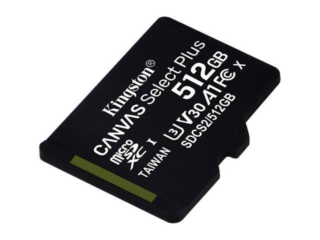 512 GB microSDXC Flash Memory Card with SD Adapter X85212