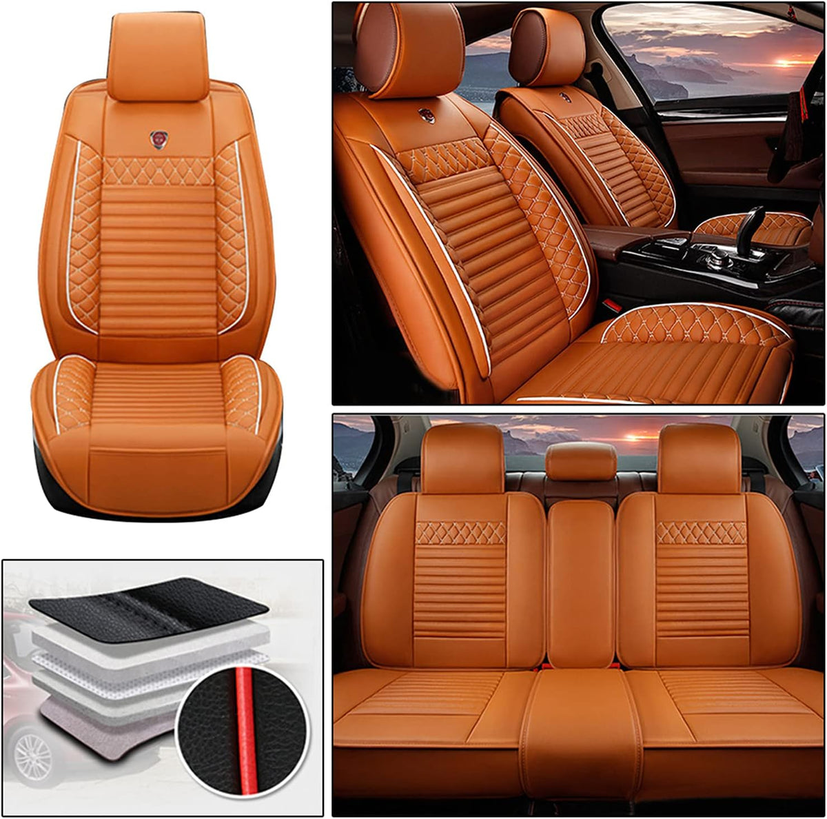 Blackwheel Car Seat Covers U39822