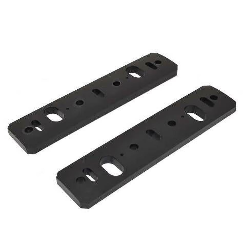 Black Boat Foot Pads Set of 2 X141717