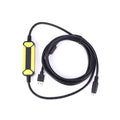 Programming Cable for Mitsubishi FX Series PLC, 2.5 Meters, Pack of 2 G280