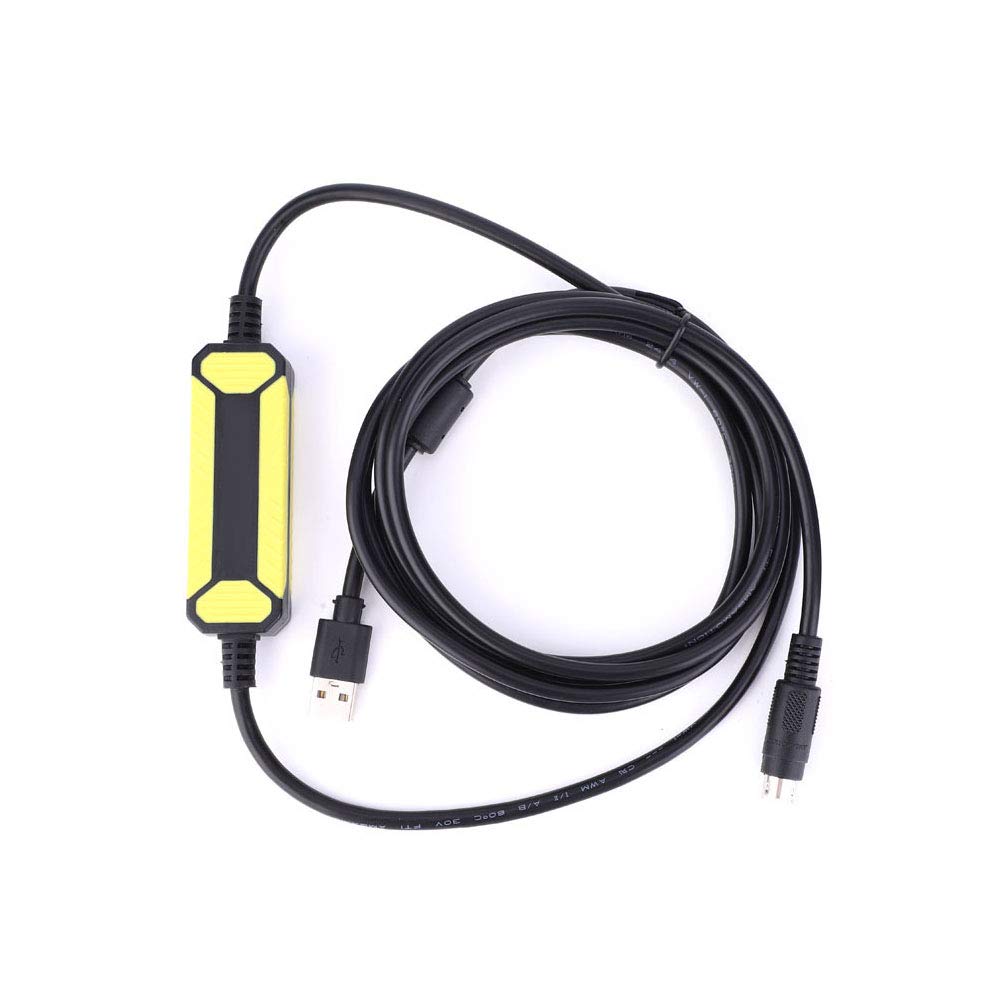 Programming Cable for Mitsubishi FX Series PLC, 2.5 Meters, Pack of 2 G280
