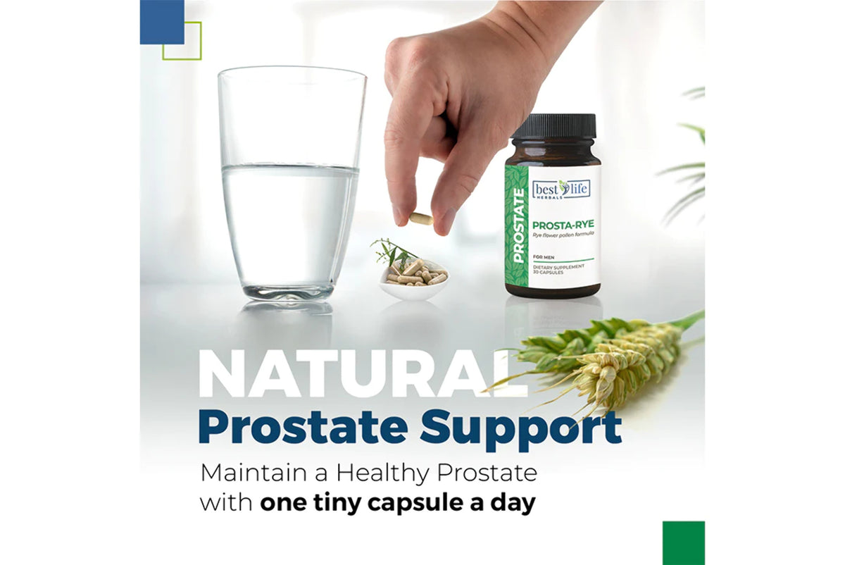 Prostate Supplement, 2 Bottles, 60 Capsules O392054