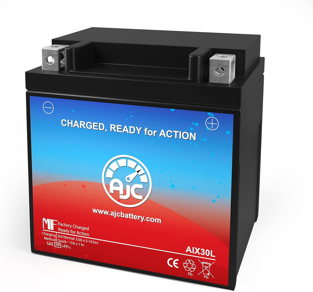 AJC Brand Replacement Battery for Polaris Sportsman 500 X2 500CC ATV (2006-2009) E918