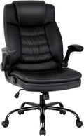 Black PU Leather Ergonomic High Back Office Chair with Lumbar Support Z662801