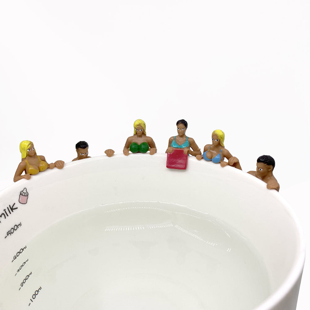 8Pcs Mini Simulated People Dollhouse Pendant Decor C32478