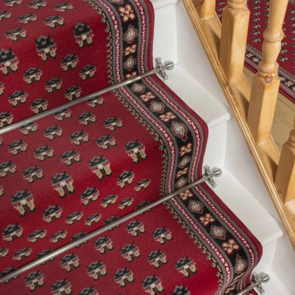 Red Stair Carpet Runner 3 Foot G796