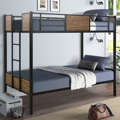 Twin Over Twin Bunk Bed U34485