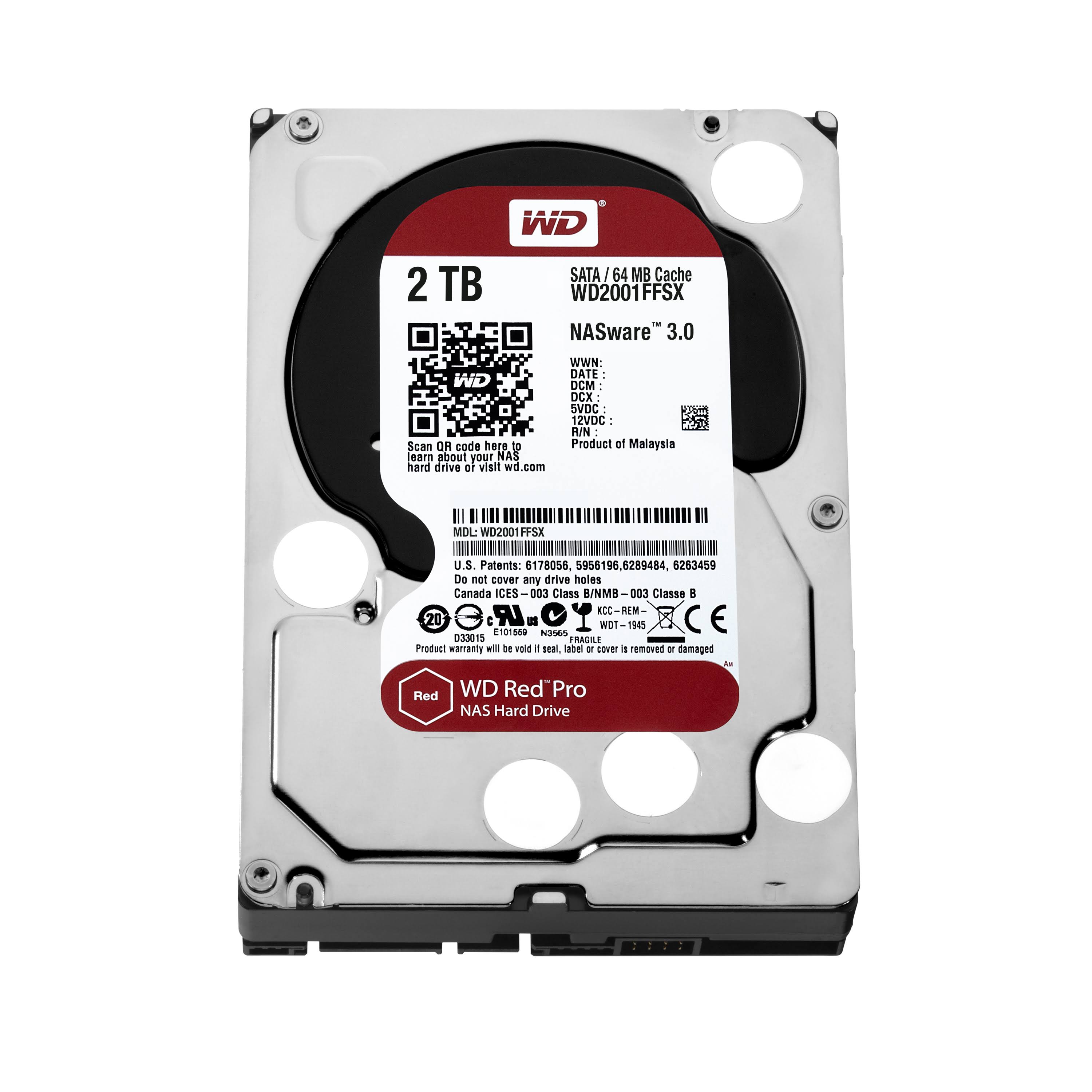 20 Pack 2 TB 7,200 rpm SATA Internal HDD W9075