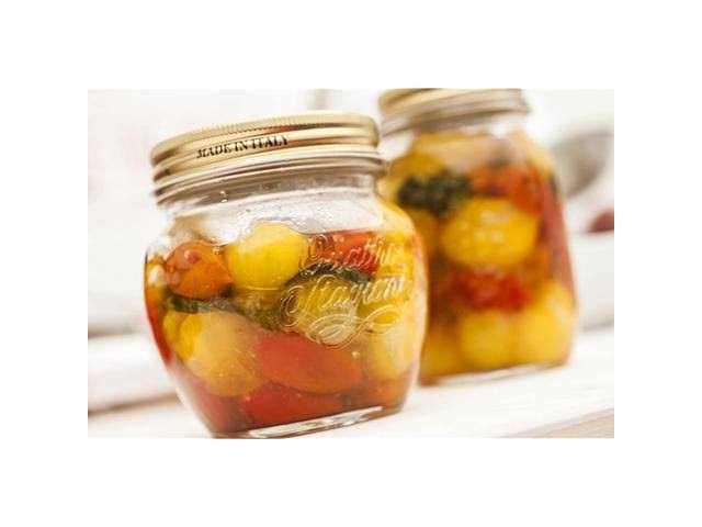 Clear 5 oz Jar with Stainless Steel Lid, Set of 12 U862
