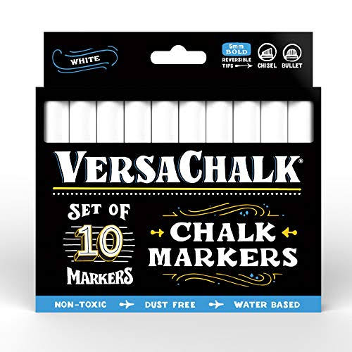 White Liquid Chalk Markers 10/PK W358786