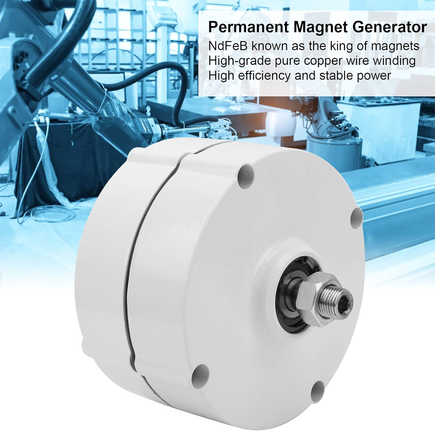 400W Three-Phase Permanent Magnet AC Alternator with Rectifier 24V O788