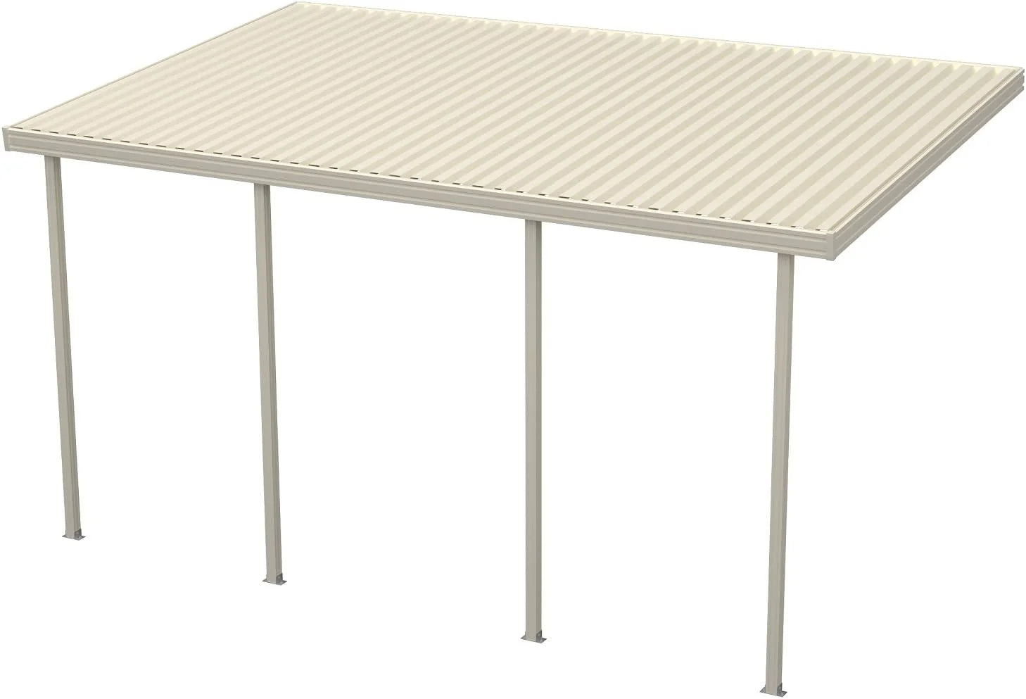 Ivory Aluminum Patio Cover T926