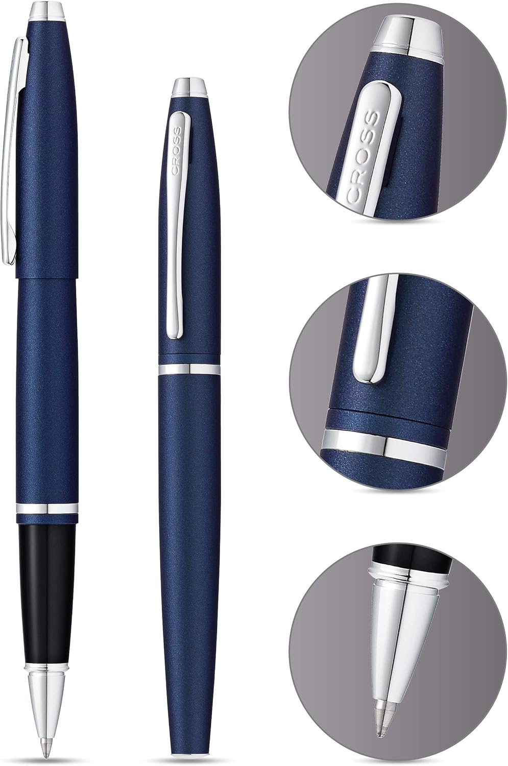 Midnight Blue Selectip Rollerball Pen Pack of 2 D156