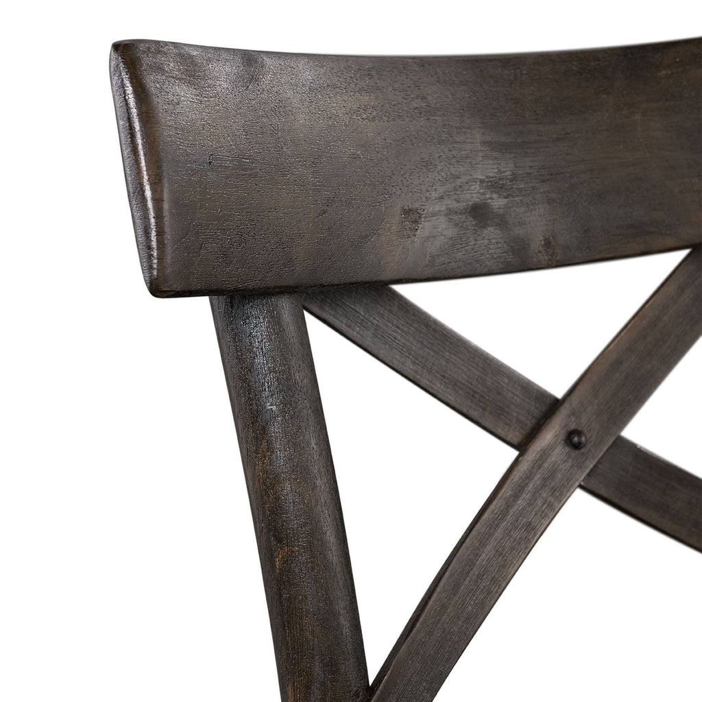 Brown 24 inch Counter Height Stool L350
